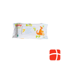Nuby All Naturals baby wipes antibacterial 80 pcs.