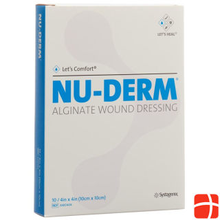 NU-DERM ALGINATE alginate wound dressing 10x10cm 10 pcs.