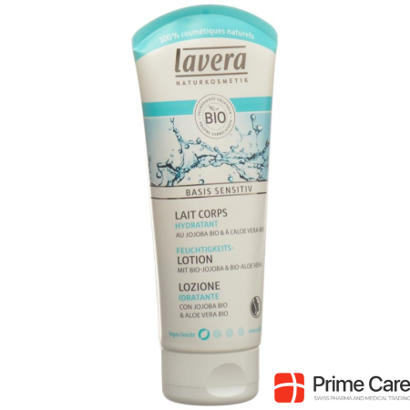 Lavera moisturizing lotion basis sensitiv 200 ml