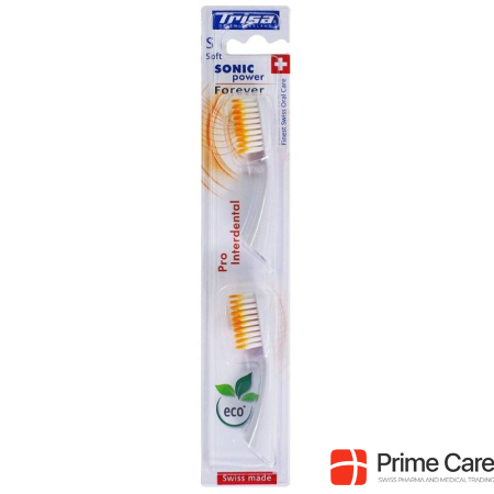Trisa Sonicpower replacement set Pro Interdental soft Duo
