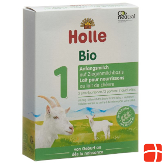 Holle initial milk 1 based on goat milk organic sample 60 g