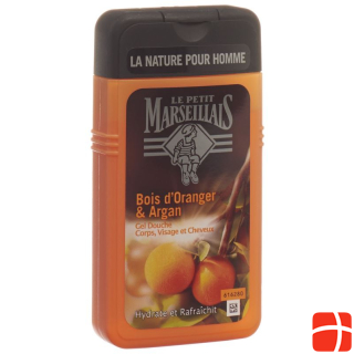 Le Petit Marseillais Гель для душа с апельсиновым деревом и арганой 250 мл