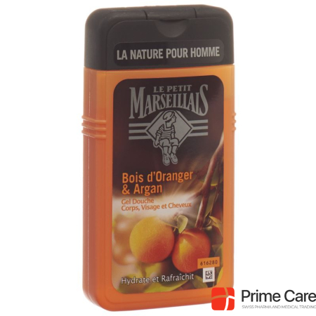 Le Petit Marseillais Shower Gel Orange Wood and Argan 250 ml