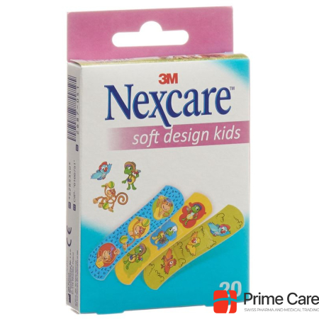 3M Nexcare children's plaster Soft Kids Design non-assorted 20 pcs.