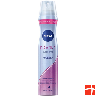 Nivea Hair Care Diamond Gloss Care Styling Hairspray 250 ml