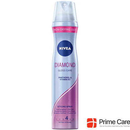 Nivea Hair Care Diamond Gloss Care Styling Hairspray 250 ml