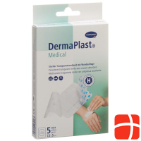 Dermaplast Medical Transparent Bandage 7.2x5cm 5 pcs.