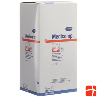 Medicomp Bl 4 fold S30 10x10 sterile 100 x 2 pcs.