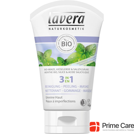 Lavera 3in1 Cleansing Exfoliating Mask 125 ml