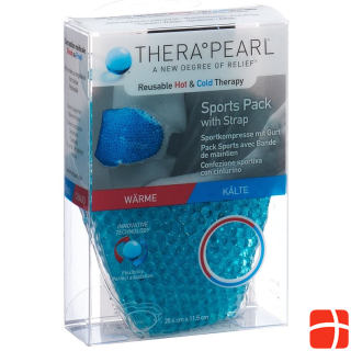 THERA PEARL Heat or Cold Therapy Sports Compress with Strap