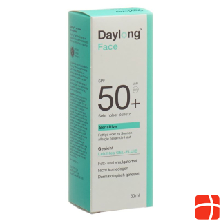Daylong Sensitive Face Gel Cream/Fluid SPF50+ Tb 50 ml