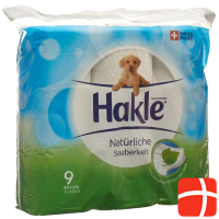 Hakle Natural Cleanliness Toilet Paper FSC 9pcs