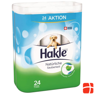 Hakle Natural Clean Toilet Paper FSC 24 pcs