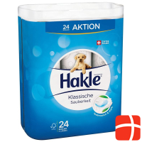 Hakle Classic Clean Toilet Paper white FSC 24 pcs