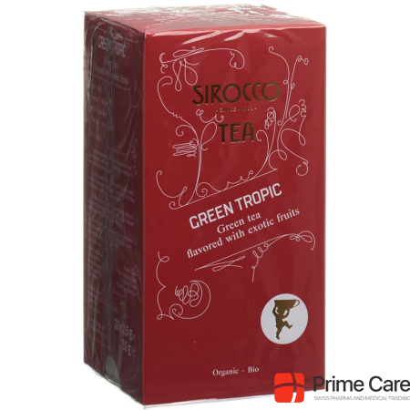 Sirocco Teebeutel Green Tropic 20 Stk