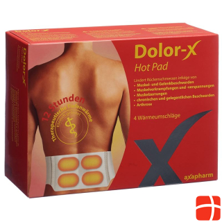 Dolor-X Hot Pad Wärmeumschläge 4 Stk