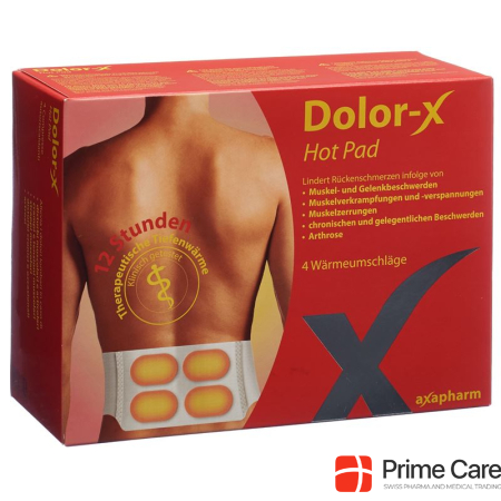Dolor-X Hot Pad heat wraps 4 pcs.