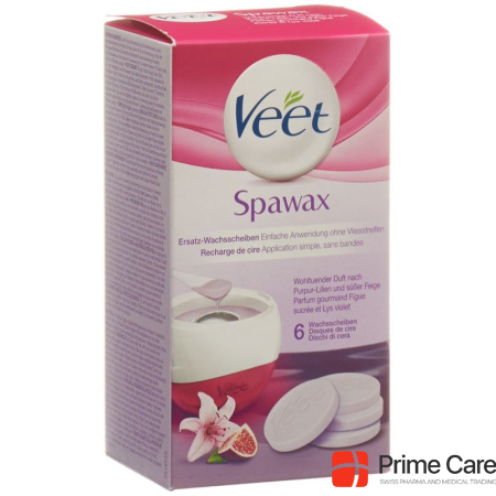 Veet Spawax replacement wax disc 6 pcs