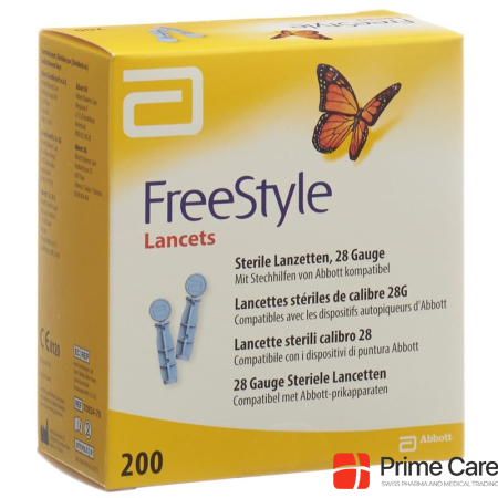 Abbott FreeStyle Lancets 200 pcs