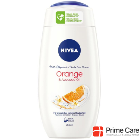 Nivea Питательное масло для душа Апельсин и авокадо 250 мл