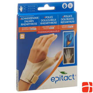 Epitact rigid thumb bandage NIGHT L 17-19cm left