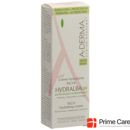 A-DERMA HYDRALBA rich cream UV 40 ml