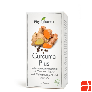 Phytopharma Curcuma Plus Caps Fl 100 Capsules