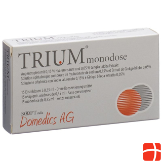 TRIUM Gtt Opht 15 Monodos 0.35 ml