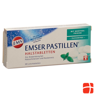 Emser pastilles sugar free with menthol freshness 30 pcs.