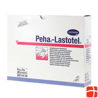 Peha-Lastotel Фиксирующие бинты 4смx4м 20 шт.