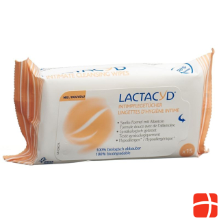 Lactacyd intimate care wipes 15 pcs