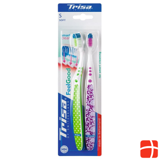 Trisa Feelgood Smart Clean Zahnbürste Duo soft