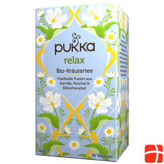 Pukka Relax tea organic German Btl 20 Stk