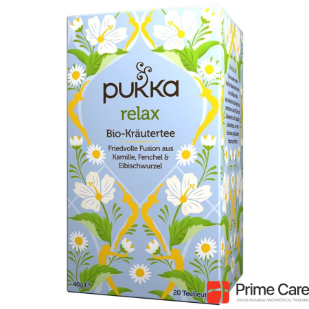 Pukka Relax tea organic German Btl 20 Stk