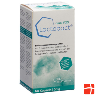 Lactobact omni FOS Caps Ds 60 pcs