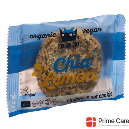 Kookie Cat Chia Lemon Cookie 50 g