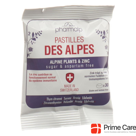 Pharmalp Pastilles des Alpes refill bag 30 pcs.
