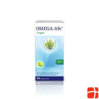 Omega-life Vegan Caps Ds 60 pcs