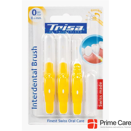 Trisa Interdental Brush ISO 0 0.6mm 3 pcs.