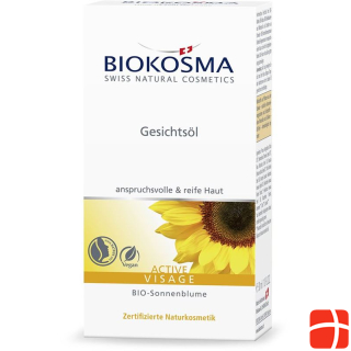 Biokosma Active Face Oil with pipette 30 ml