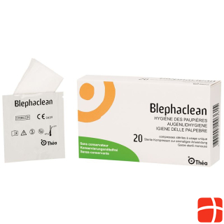 Blephaclean compress sterile 20 pcs