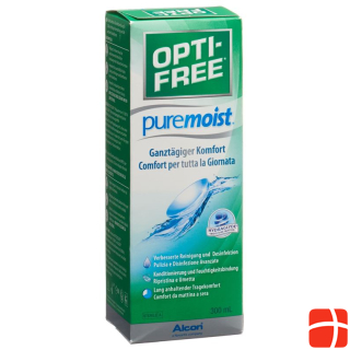 Opti Free PureMoist Multifunctional Disinfectant Solution Sol Fl 30
