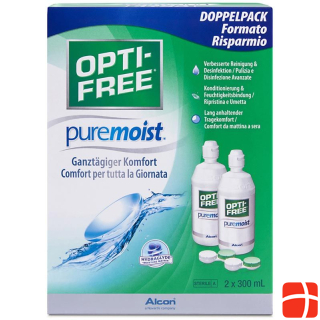 Opti Free PureMoist Multifunktions-Desinfektionslösung Lös 2 Fl 