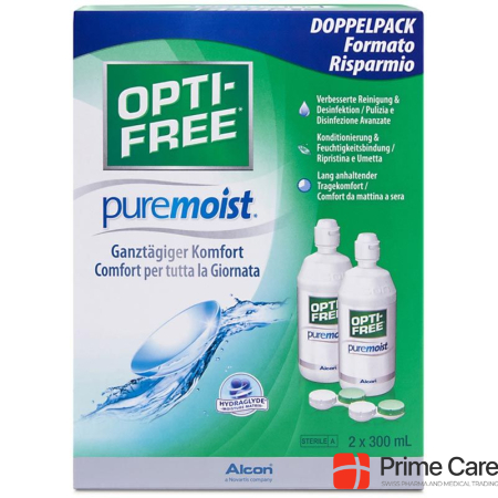 Opti Free PureMoist Multifunctional Disinfectant Solution Sol 2 Fl 
