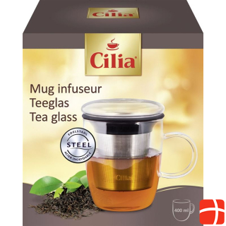Cilia Tee-Glas mit Filtereinsatz