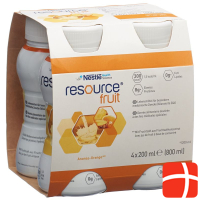 Resource Fruit Ananas-Orange 4 Fl 200 ml