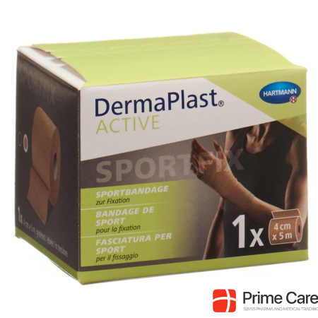 DermaPlast Активный спортивный бинт 4смx5м