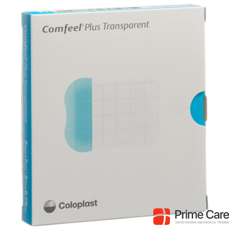 Comfeel Plus Transparent Hydrocolloid Bandage 5x7cm 10 pcs.