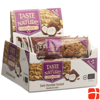 Taste of Nature Protein Coconut Bar 16 x 40 г