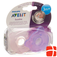 Avent Philips Soothie Nuggi pink/purple 3-6 months 2 pcs